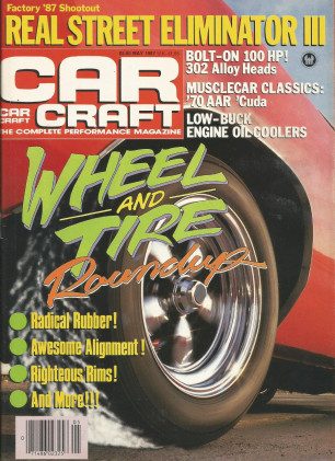 CAR CRAFT 1987 MAY - AAR CUDA, VETTE, CORONET 440